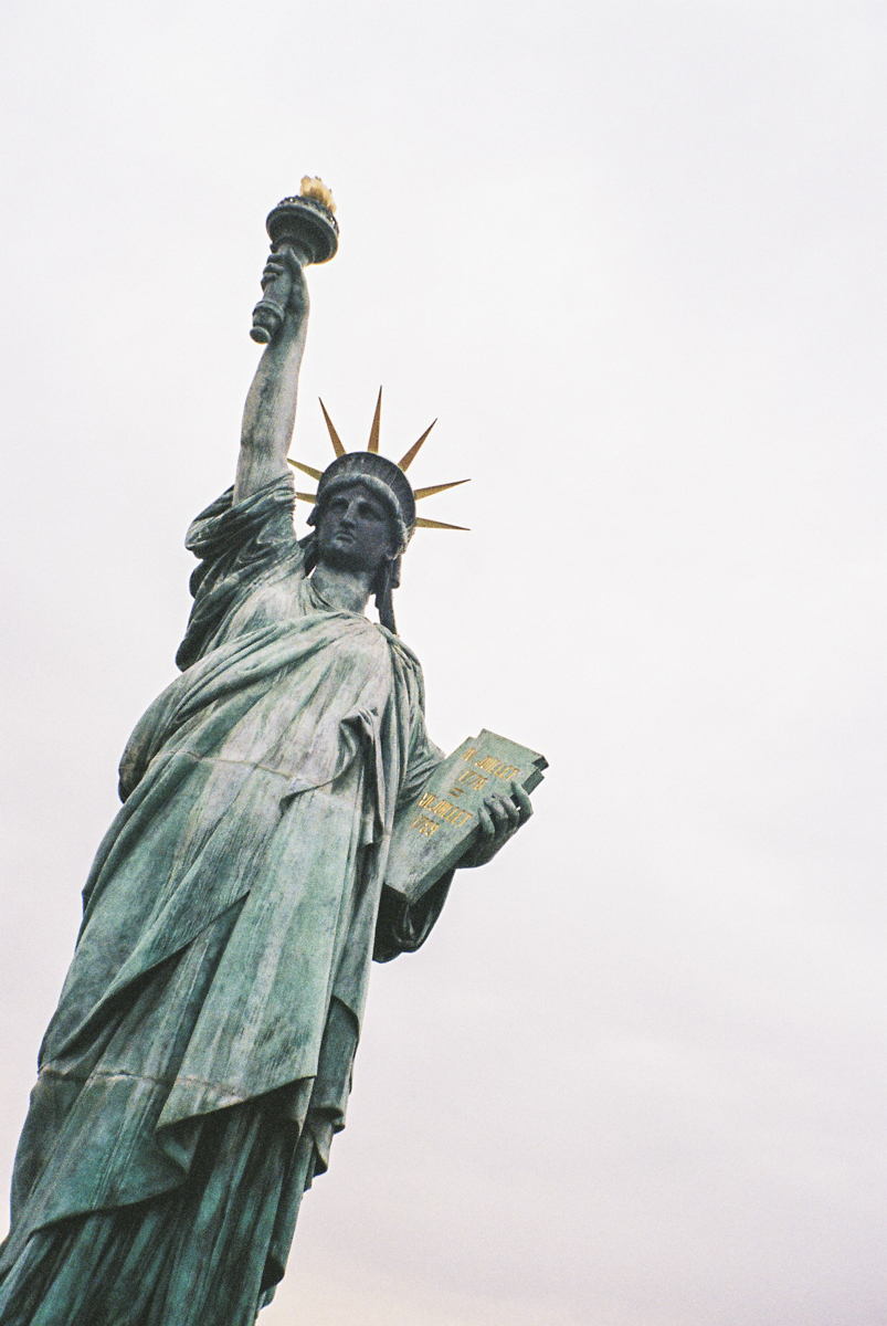 I learned that there are many statues of liberty. 