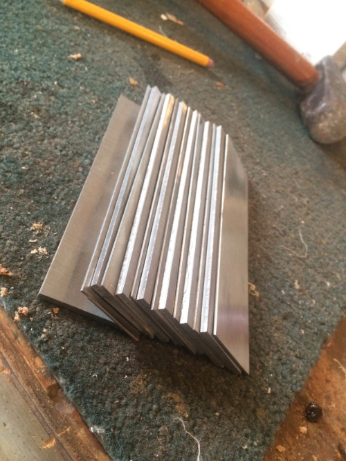 Raw Stacked Steel