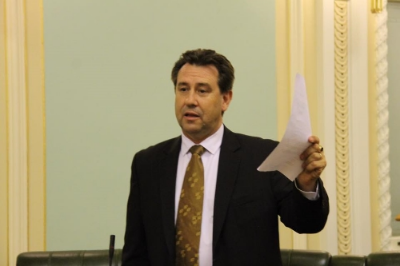 DR MARK ROBINSON MP IN THE QUEENSLAND PARLIAMENT