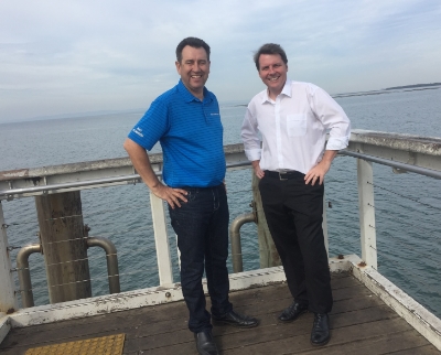 Mark and Shadow Environment Minister, Dr Christian Rowan
