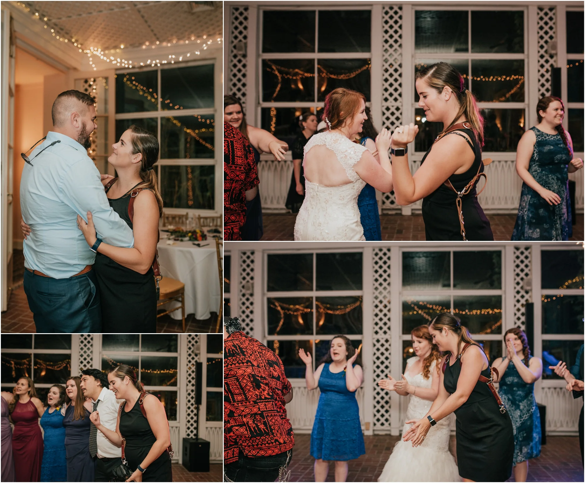 Since Andrew and I were also guests at Bethany's wedding, we danced our butts off like guests.