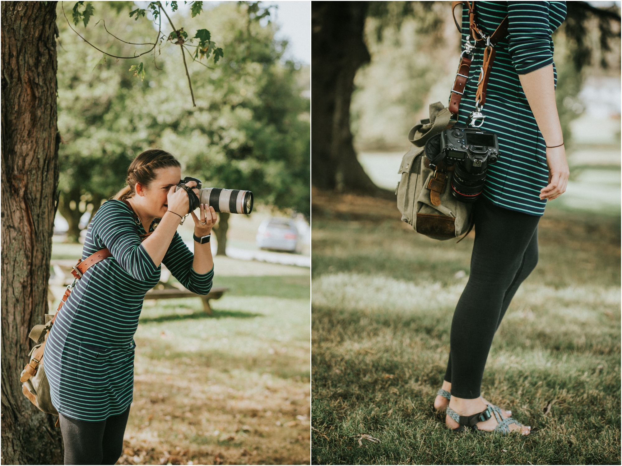 The green striped dress and Chacos combo was my favorite fashion for the year.