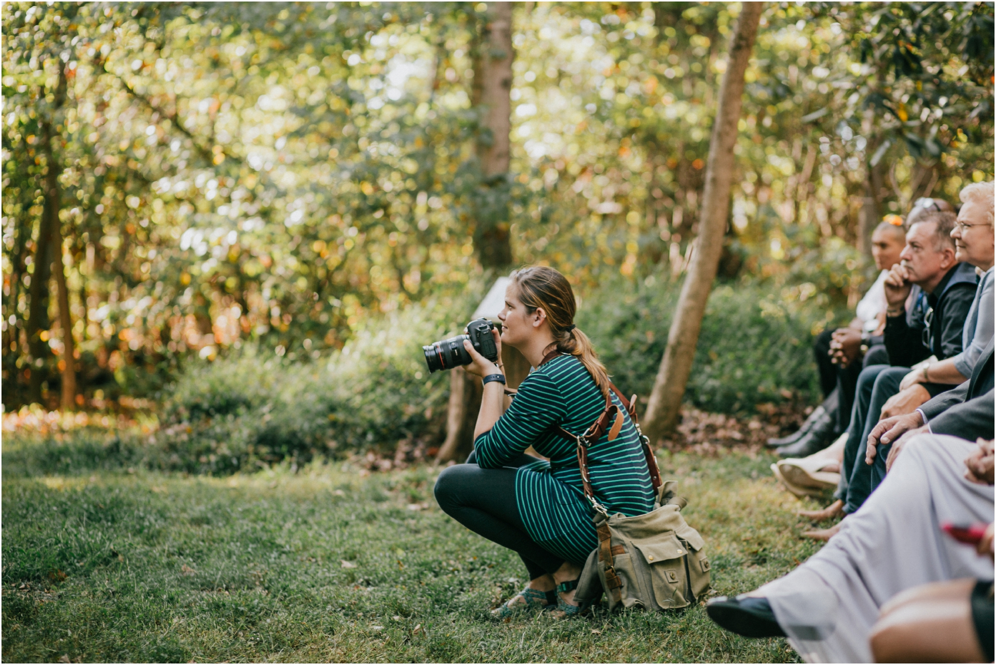 Ceremony squats.