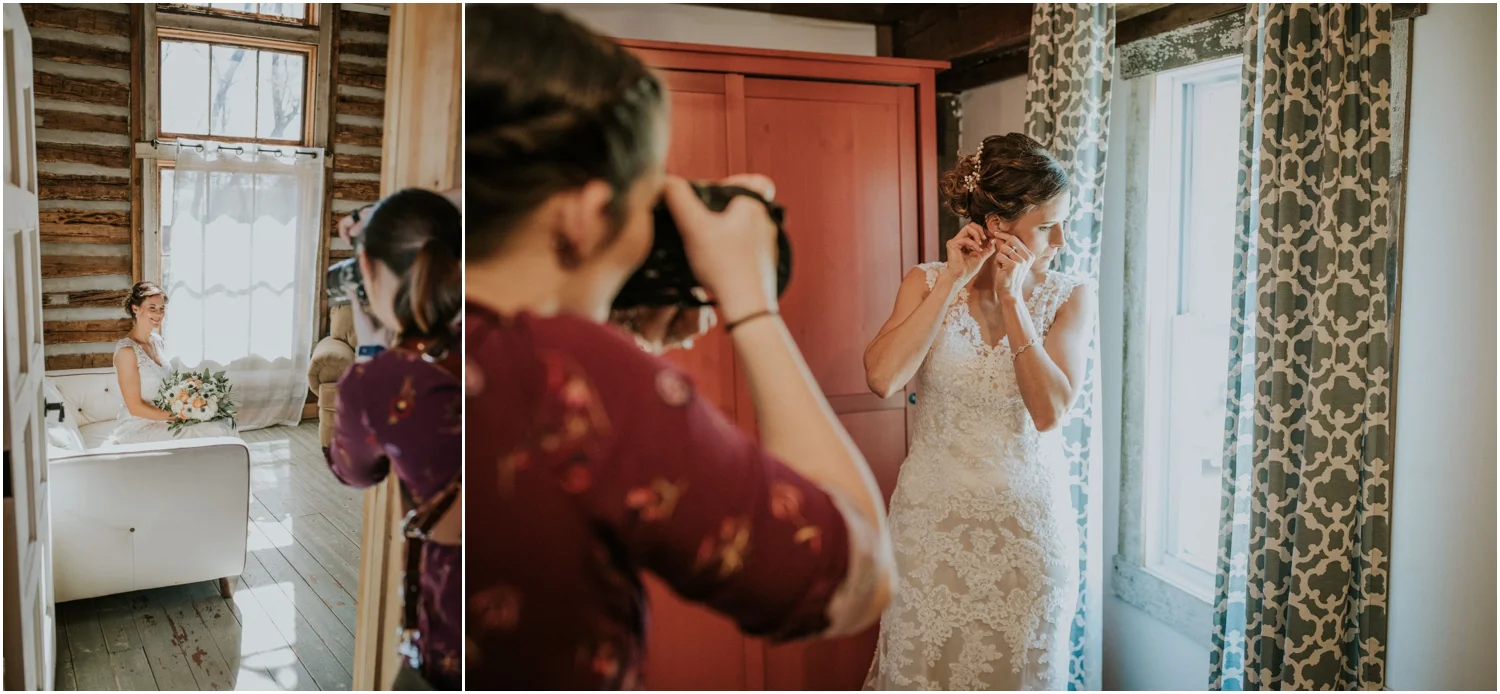 First wedding for 2018 was Kayla and Aaron's at the Millstone!