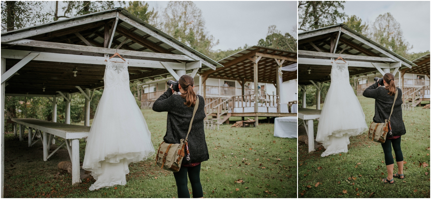 Capturing the dress at Kaity and Kyle's wedding!