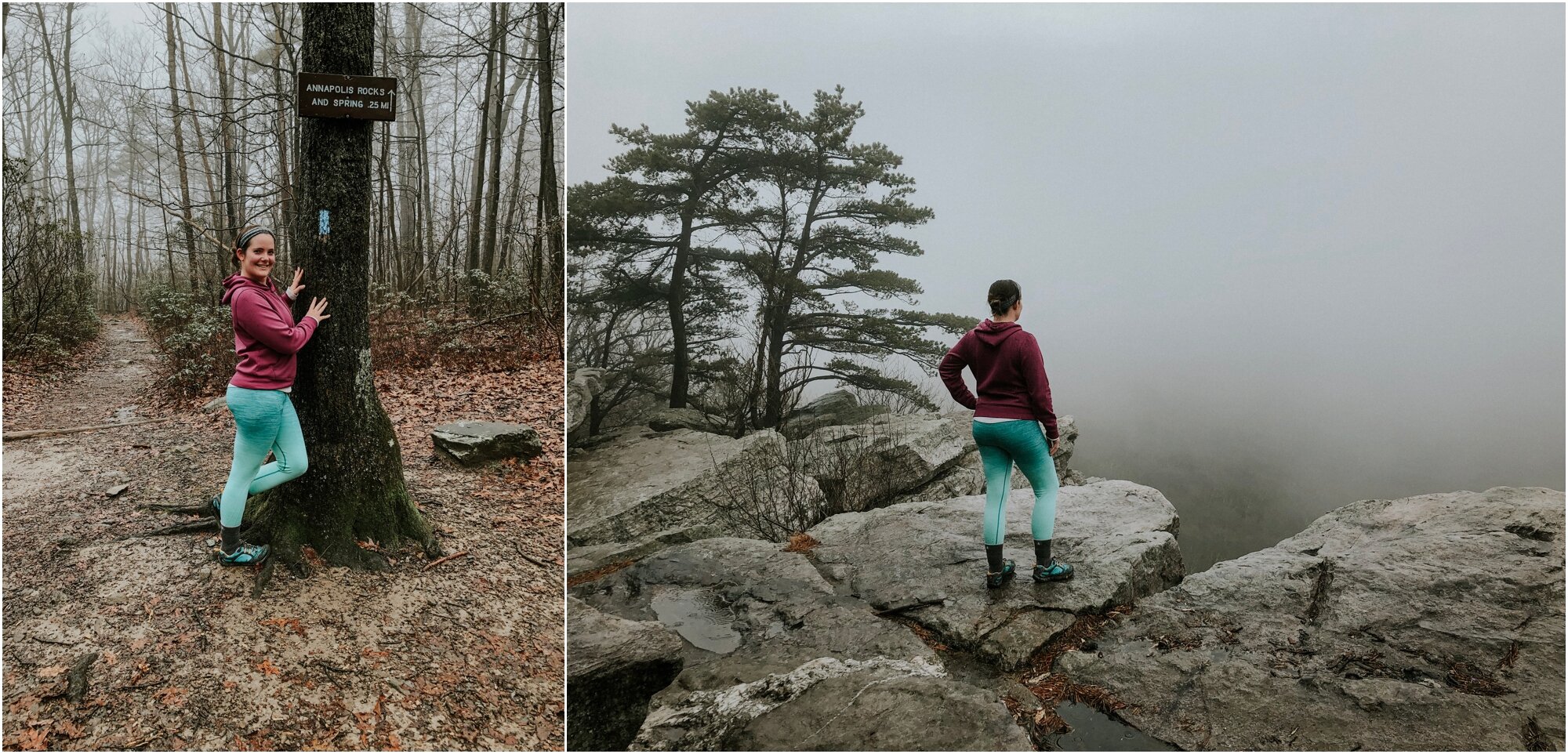   We hiked my favorite hike in Maryland.   Photos: Sarah Brown-Fernandez  