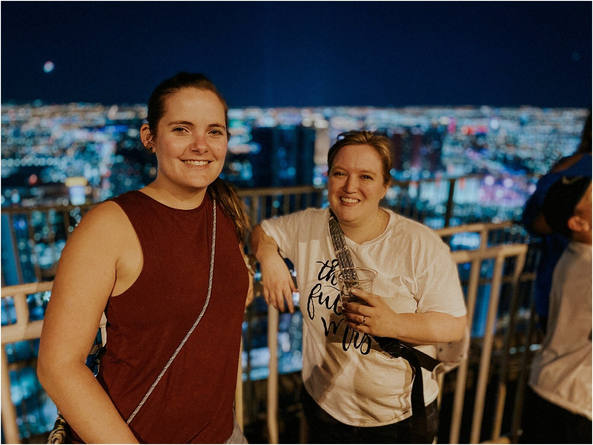   As we settled into Pacific Standard Time, we got to explore the city- including the top of the Stratosphere hotel!   Photo: Jeff Patterson   
