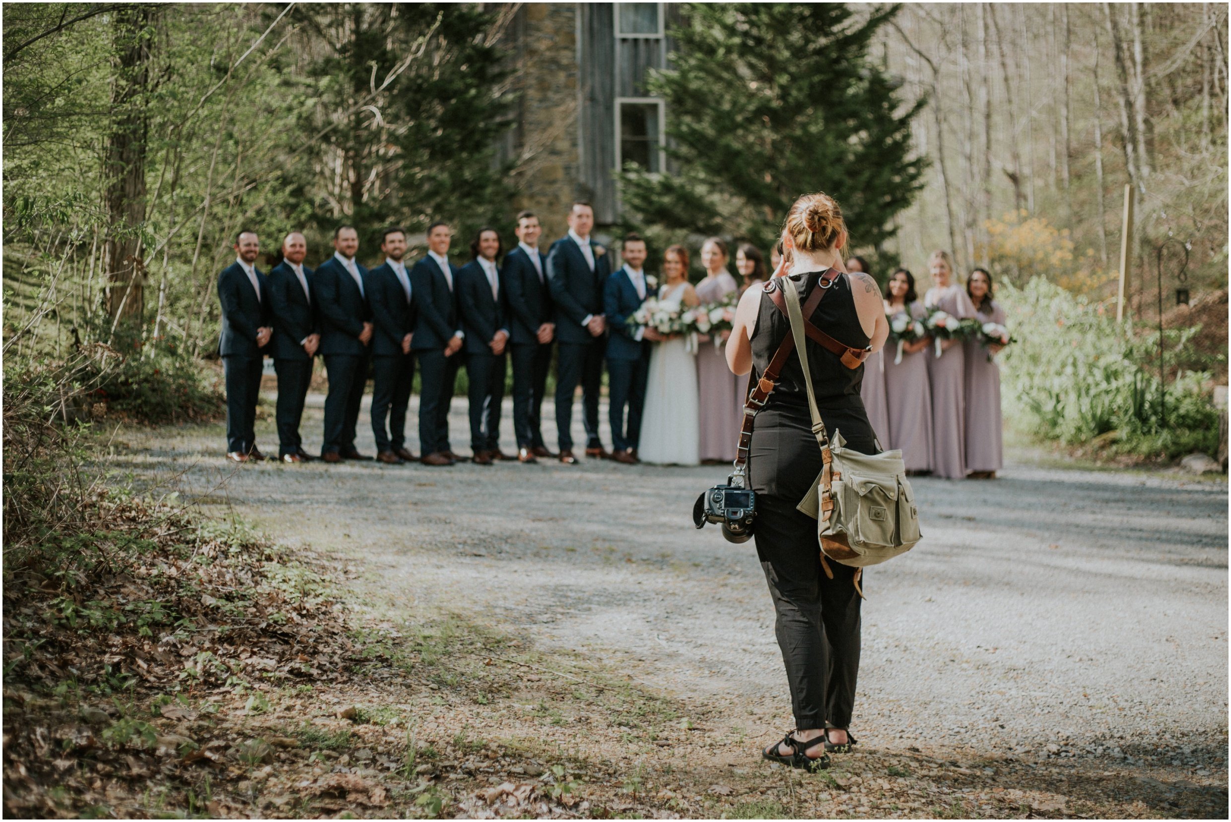 You'll quickly find that I love my jumpsuit/chaco wedding attire combo.