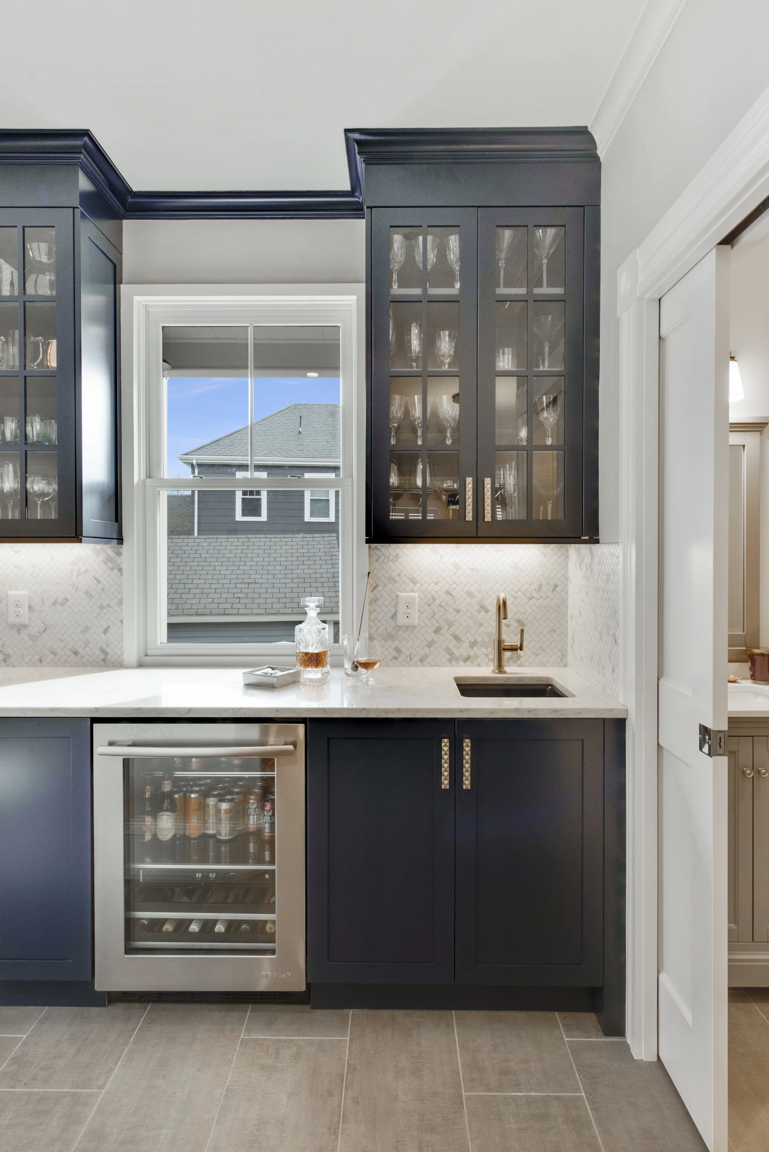 Blue Belles Blue Elements in KV Kitchen Designs — KitchenVisions