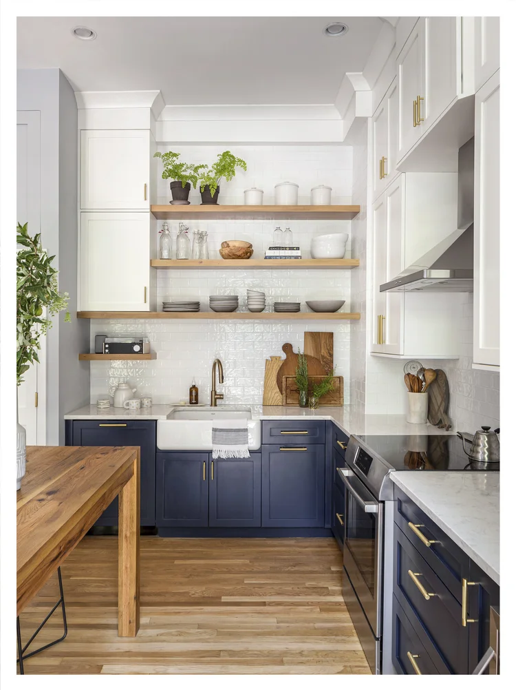 Blue Belles – Blue Elements in KV Kitchen Designs