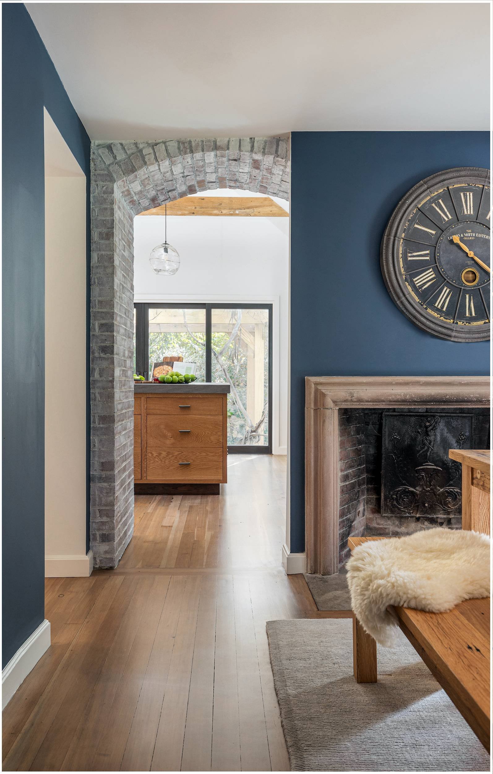 Second Floor Landing Kitchenette - Transitional - Kitchen