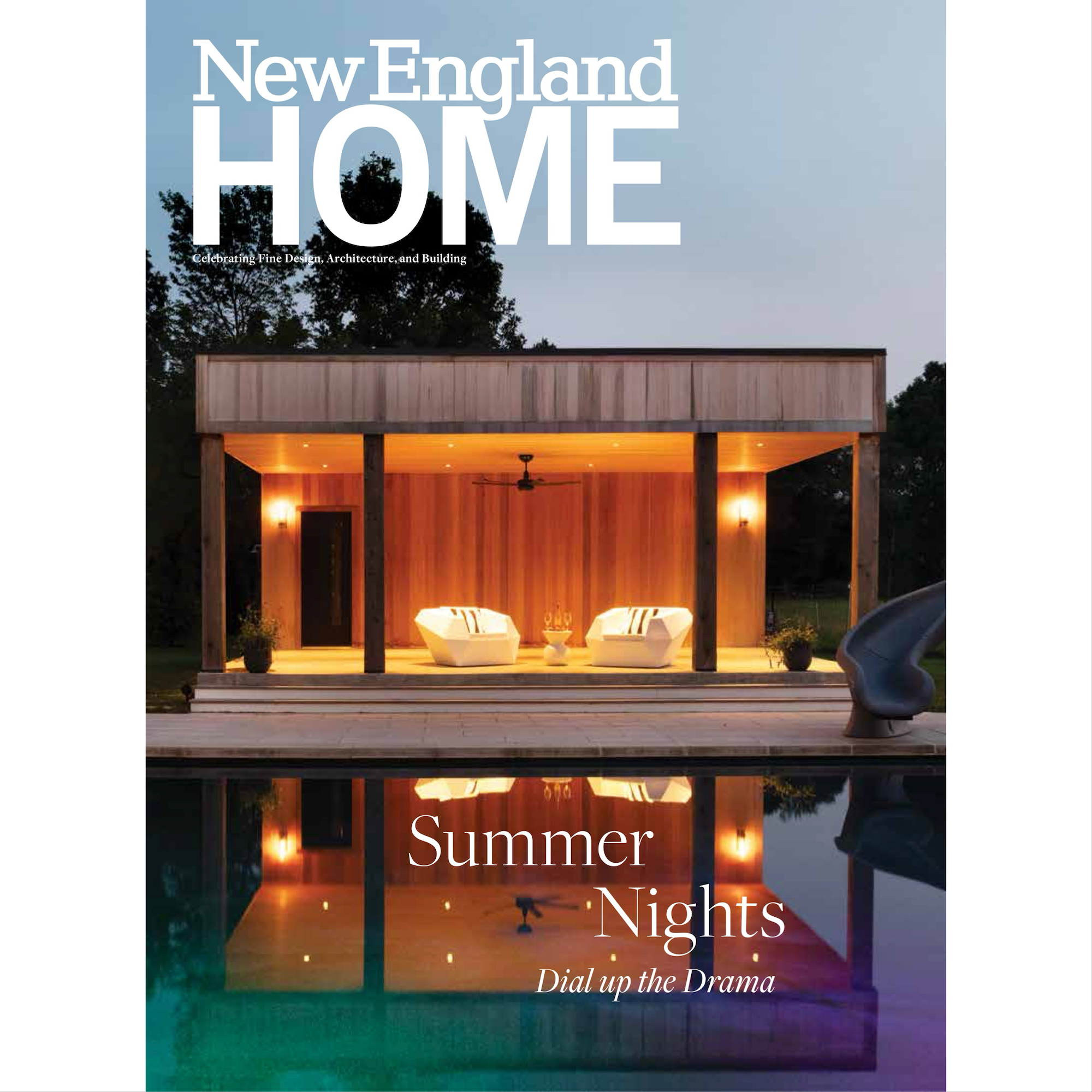 KitchenVisions Collaboration on New England Home July/August Cover