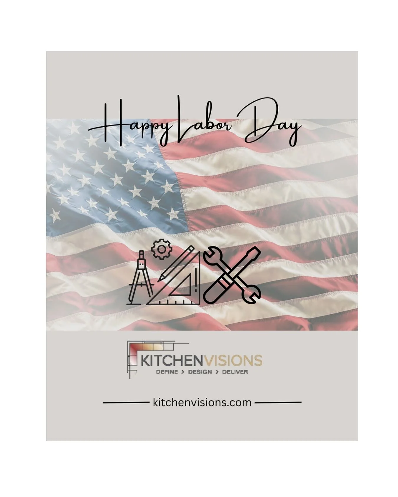 HAPPY LABOR DAY | This Labor Day, we honor the hands and minds that design, build, and shape our world. Thank you for your hard work, creativity, and dedication. A special shout out to all of our remodeling and vendor partners who help make our proje