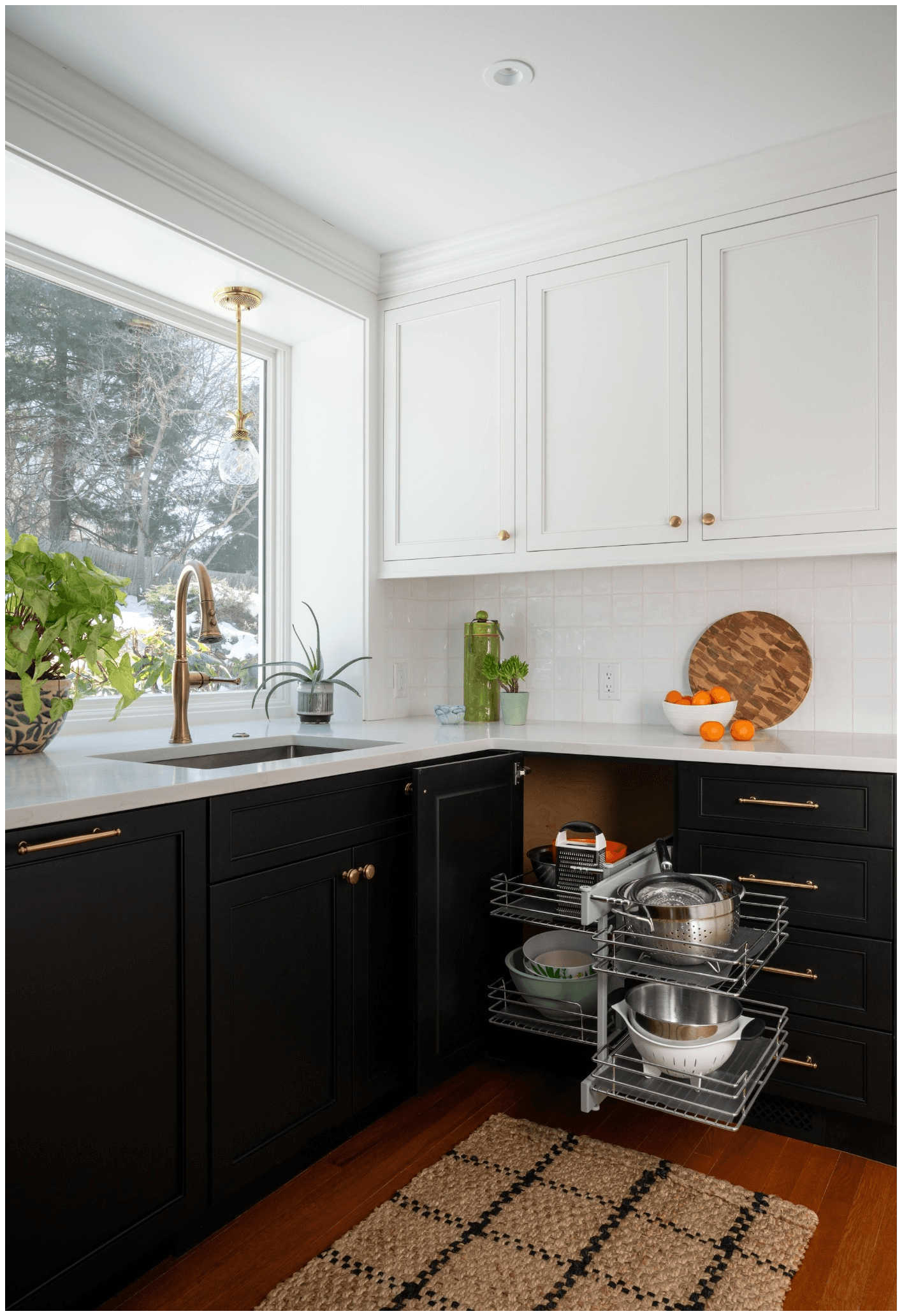 Polished Open Concept Kitchen corner cabinet open Brookline-24 KITCHENVISIONS-bordered.png