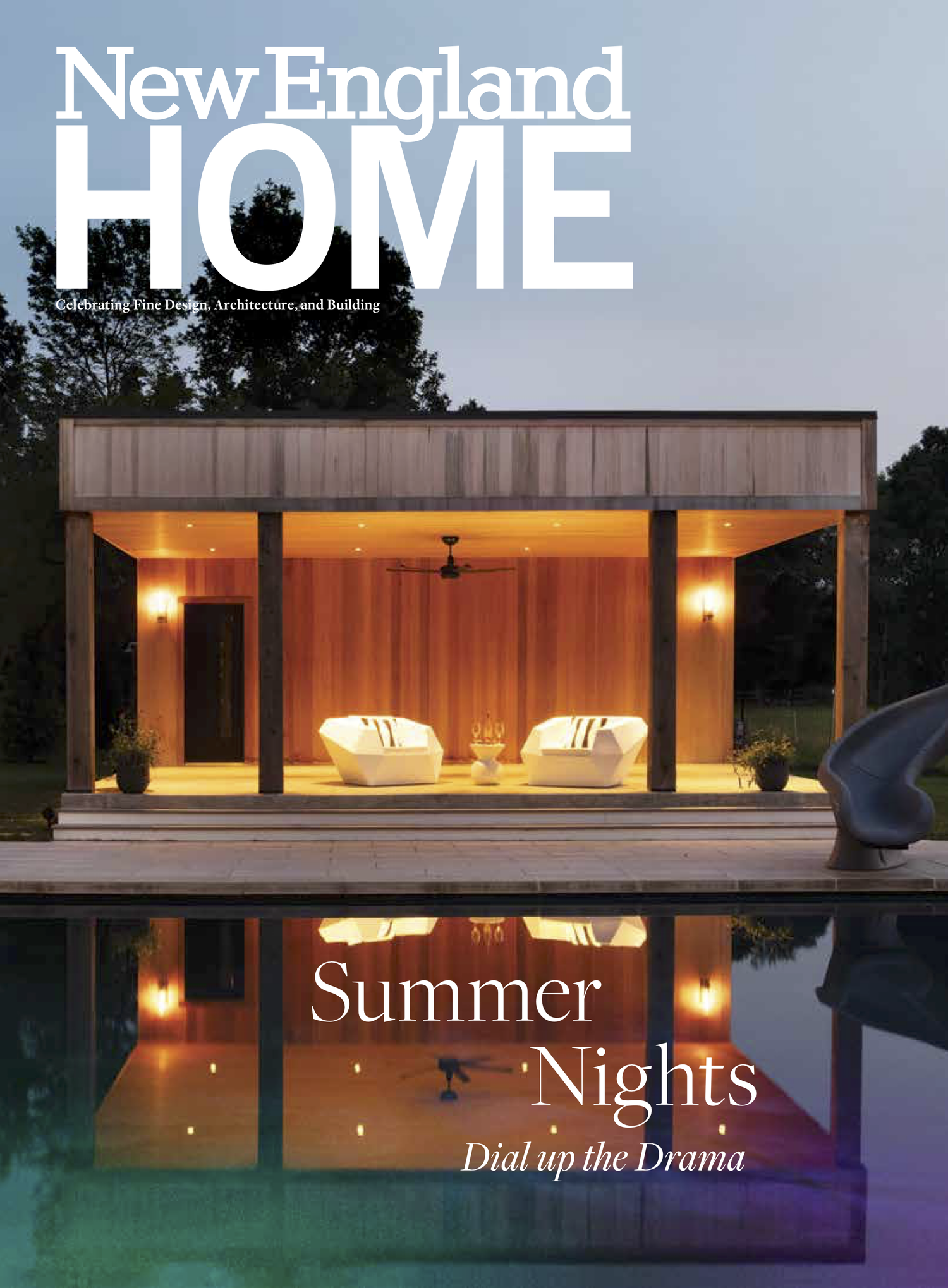 KitchenVisions Collaboration on New England Home July/August Cover