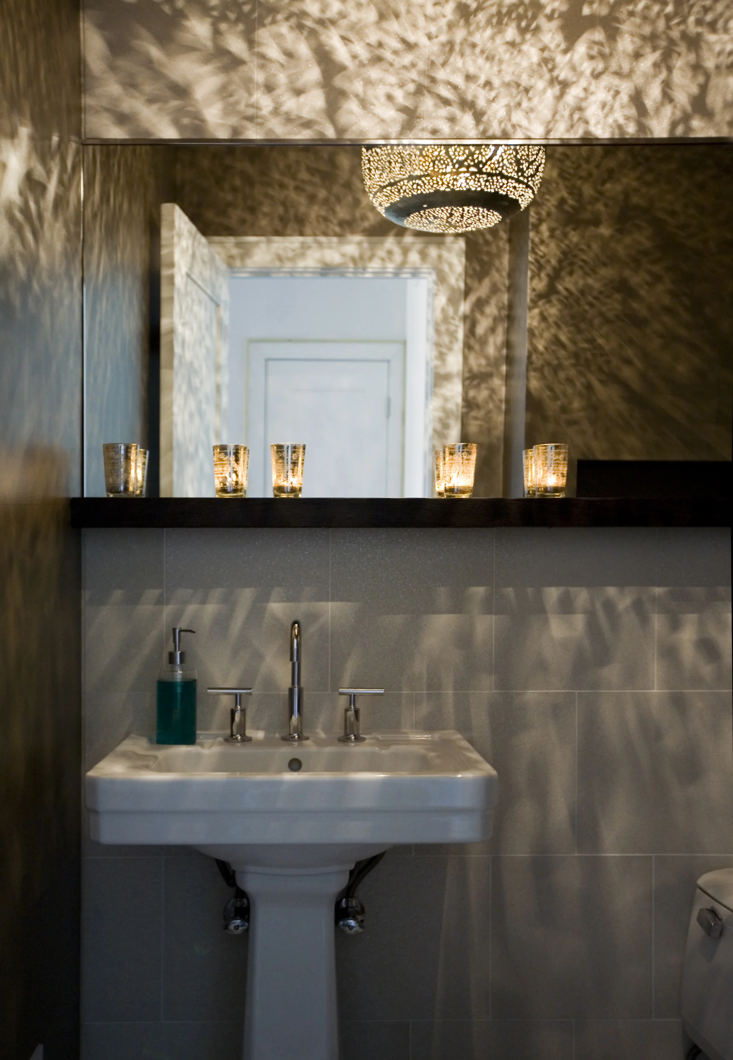 wildwood powder room | awh photography
