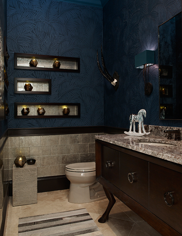 2015 atlanta symphony orchestras decorators show house and gardens, the bad girl bath ;) lucian metallic in pewter, so damn sexy!! photo credit emily jenkins followill
