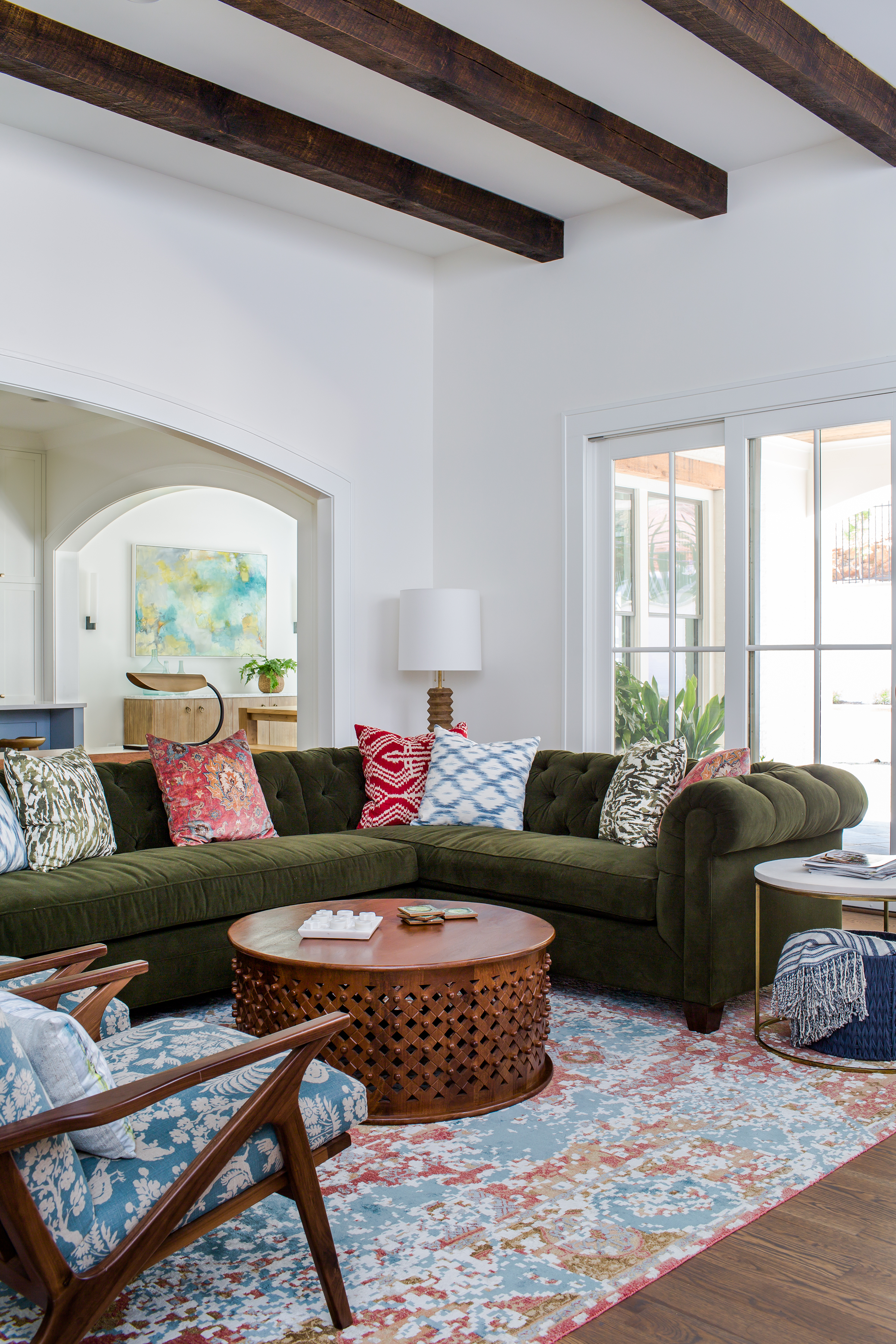 marietta living room | new construction | jeff herr photography
