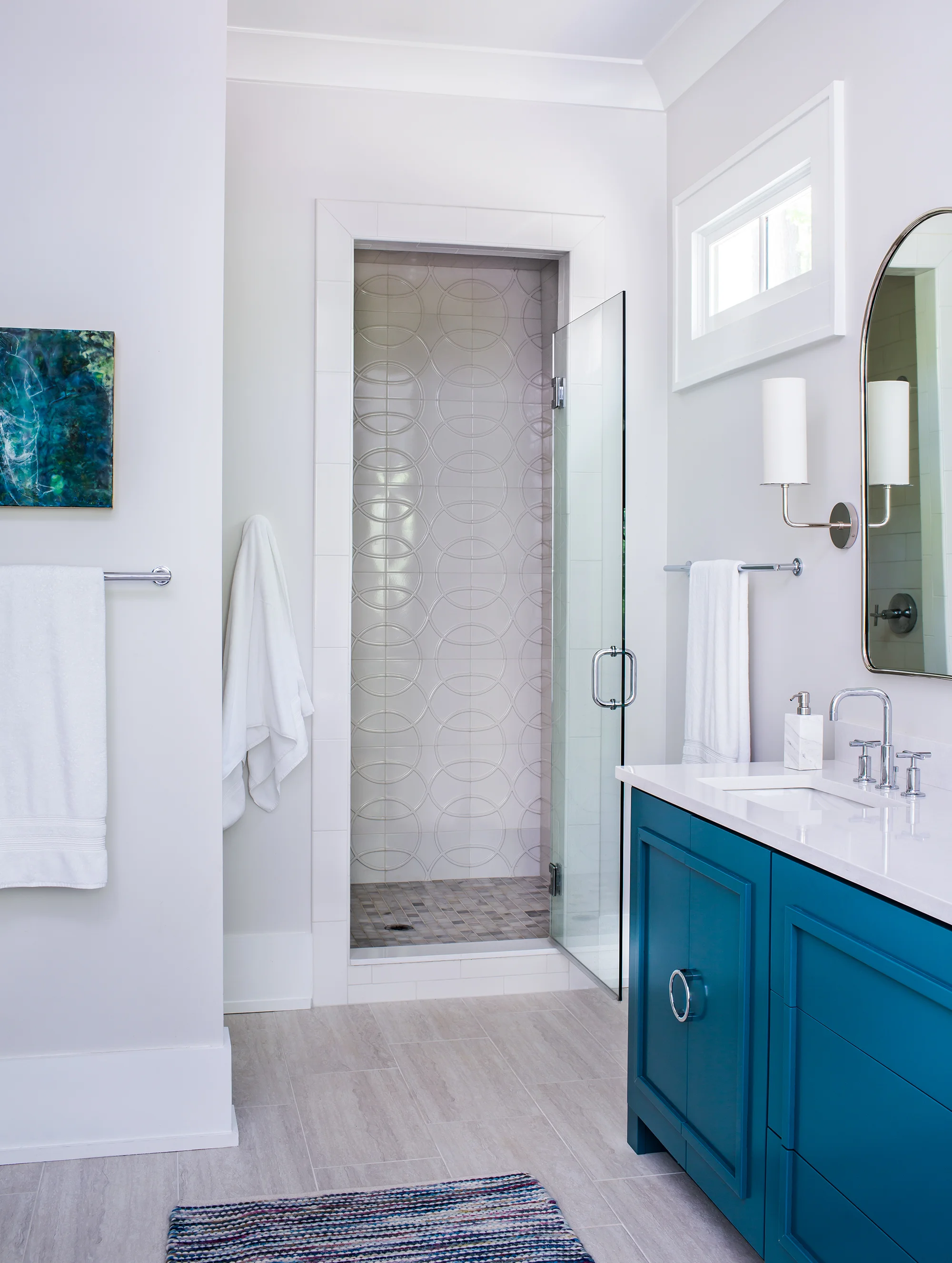 marietta master bathroom | new construction | jeff herr photography
