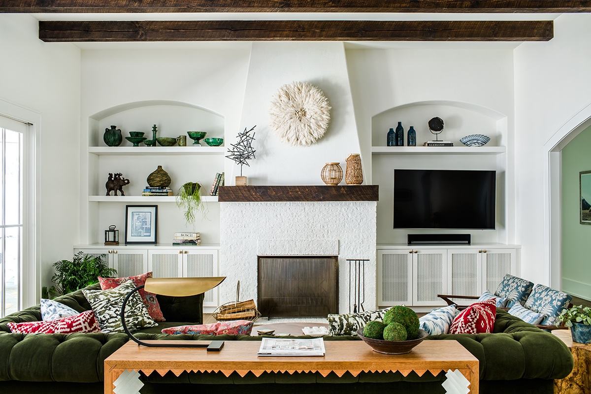 marietta living room | new construction | jeff herr photography