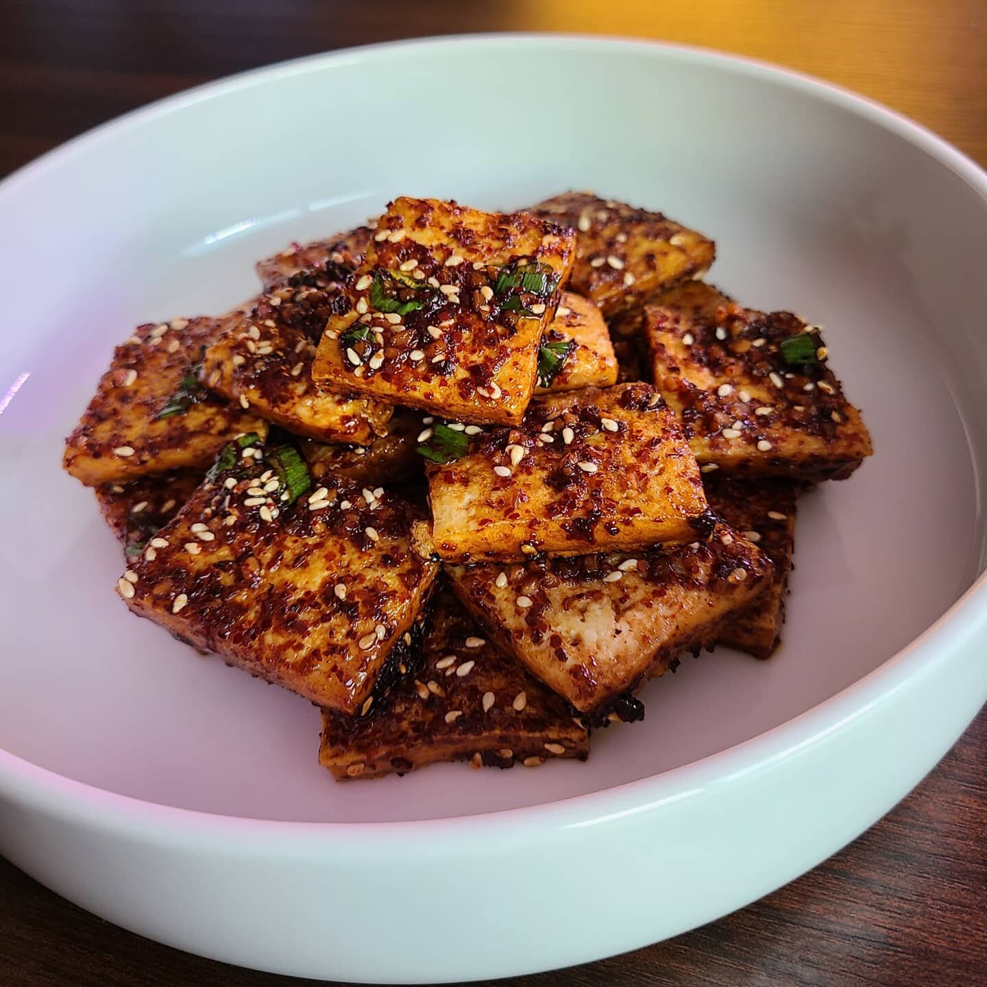 Pan-fried Tofu 😋 

Might as well learn how to cook since we'll be stuck inside til 2021 /sigh