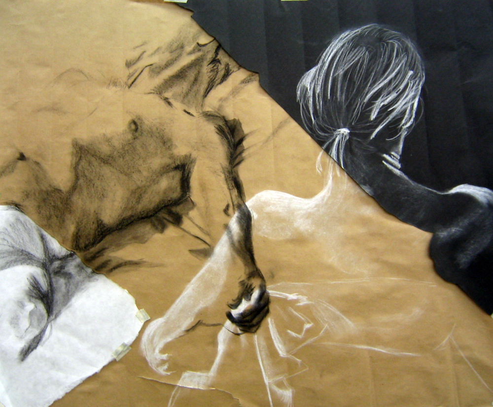Figure Drawing: Combination Drawing Project