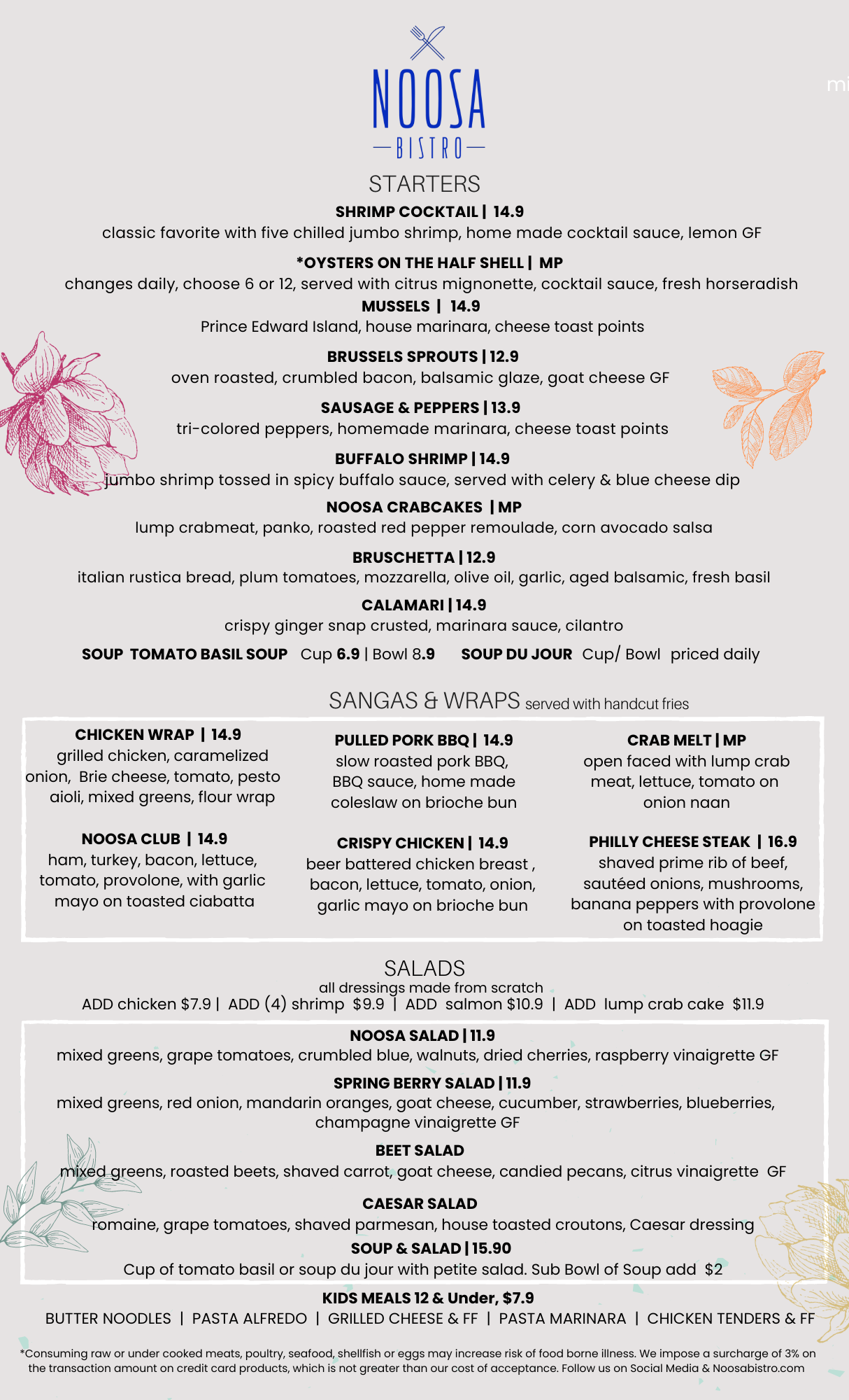 Dining — Noosa Bistro