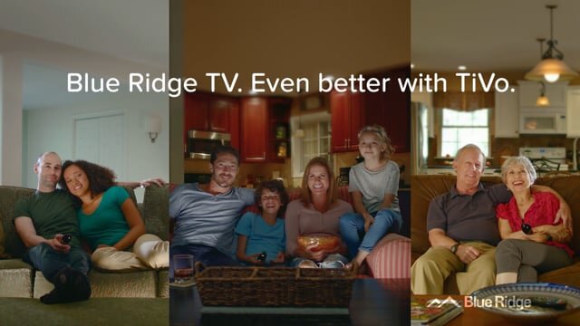 New TiVo Experience · Blue Ridge Comm.