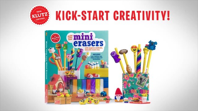 Mini Erasers · Klutz, Scholastic