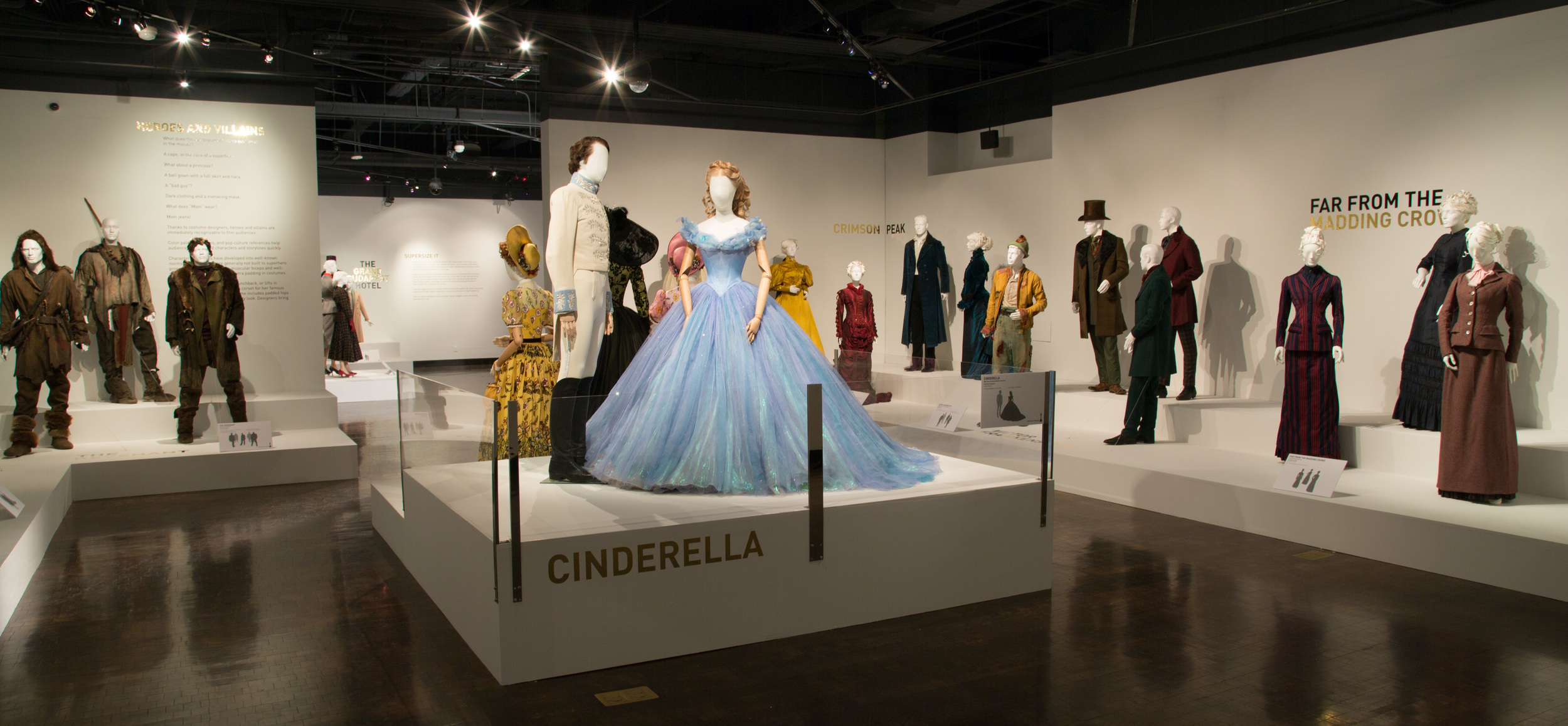  A view of the 24th Annual "Art of Motion Picture Costume Design" exhibition, FIDM Museum, Fashion Institute of Design &amp; Merchandising, Los Angeles. The exhibition is free to the public, Tuesday, February 9 through Saturday, April 30, 2016, 10:00
