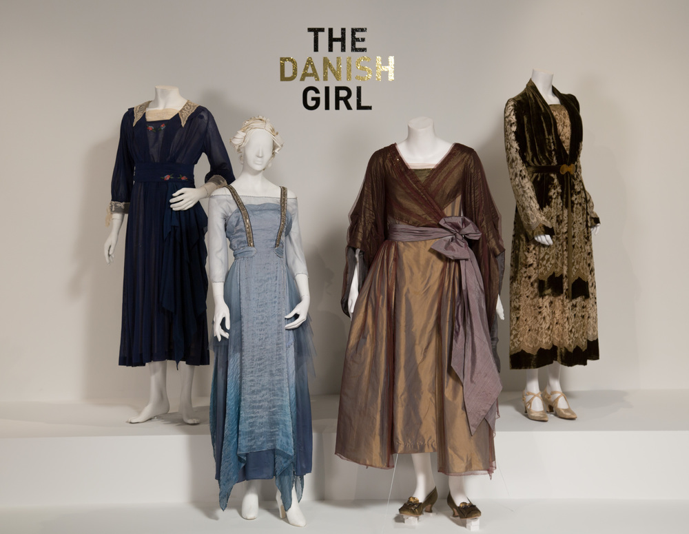  The Danish Girl costumes by Paco Delgado, Academy Award nominee for Costume Design. These costumes can be seen in the 24th Annual "Art of Motion Picture Costume Design" exhibition, FIDM Museum, Fashion Institute of Design &amp; Merchandising, Los An