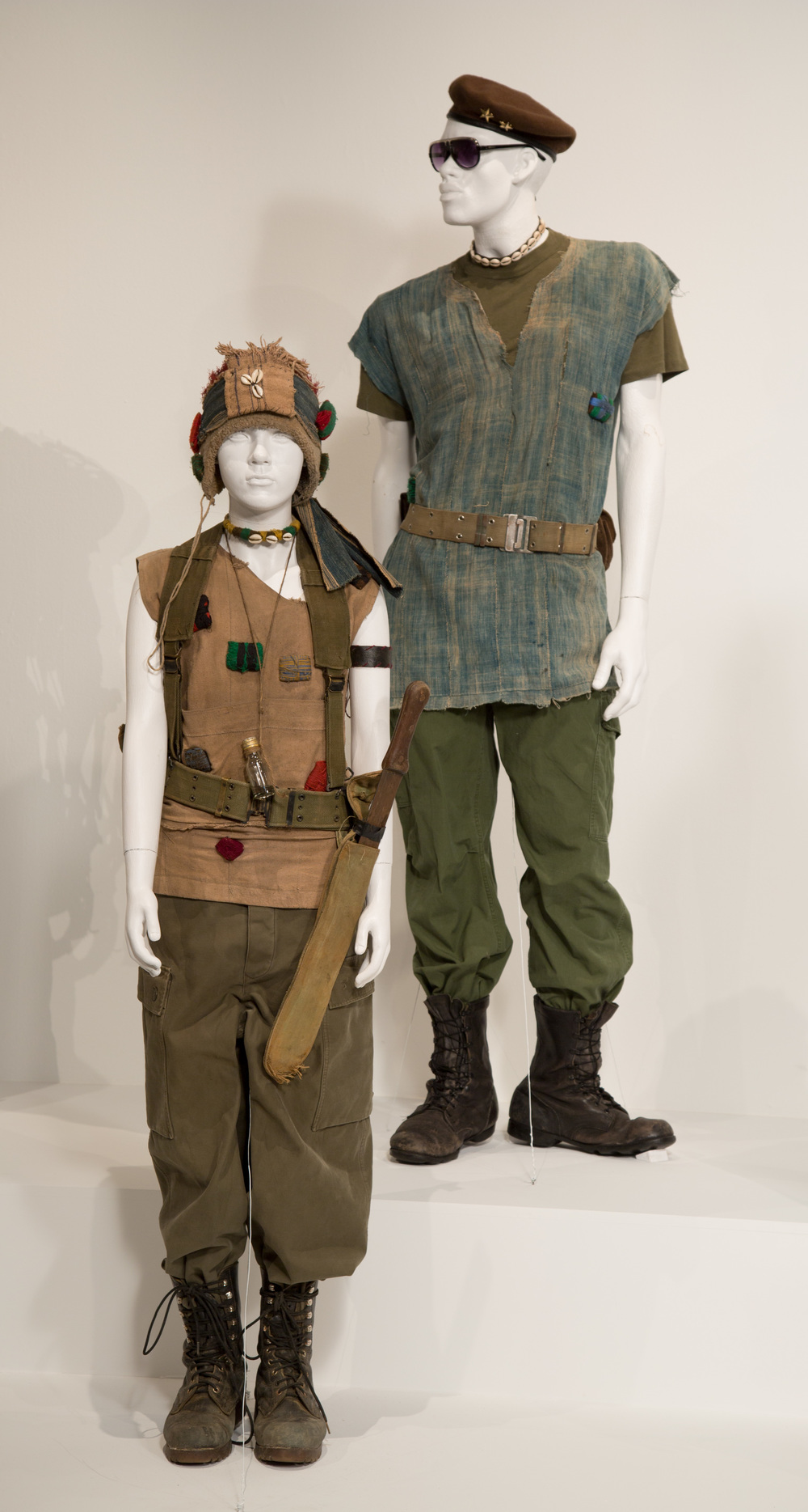 "Beasts Of No Nation"&nbsp;costumes by Costume Designer, Jenny Eagan. These costumes can be seen in the 24th Annual "Art of Motion Picture Costume Design" exhibition, FIDM Museum, Fashion Institute of Design &amp; Merchandising, Los Angeles. The exh