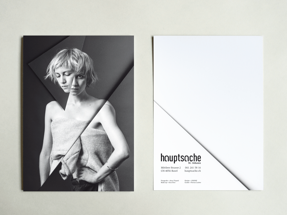 Hauptsache Basel 2016 Flyer, Grafik-Design Florian Lauber