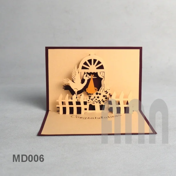 MD006 - New baby stork
