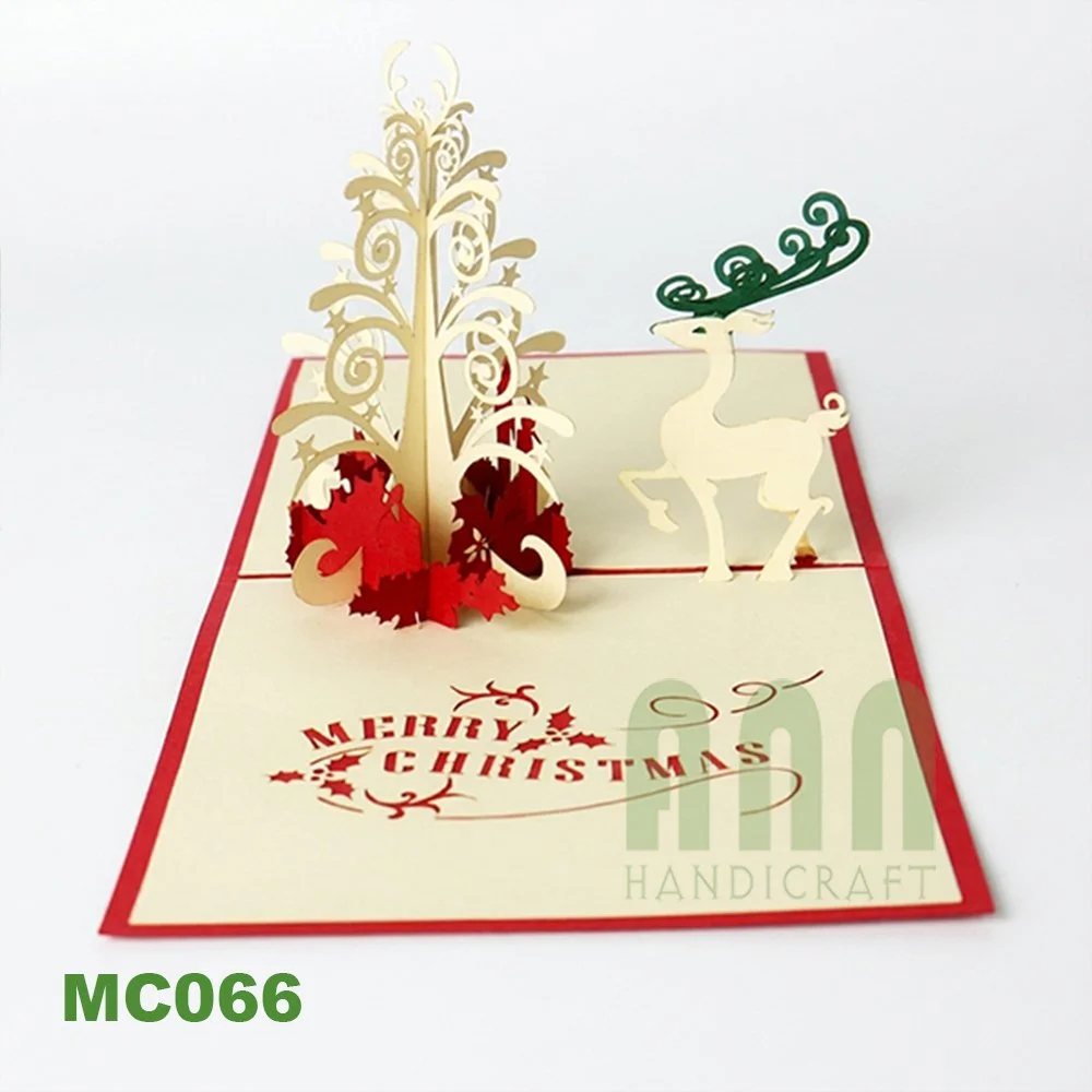 MC066 - Christmas tree and reindeer