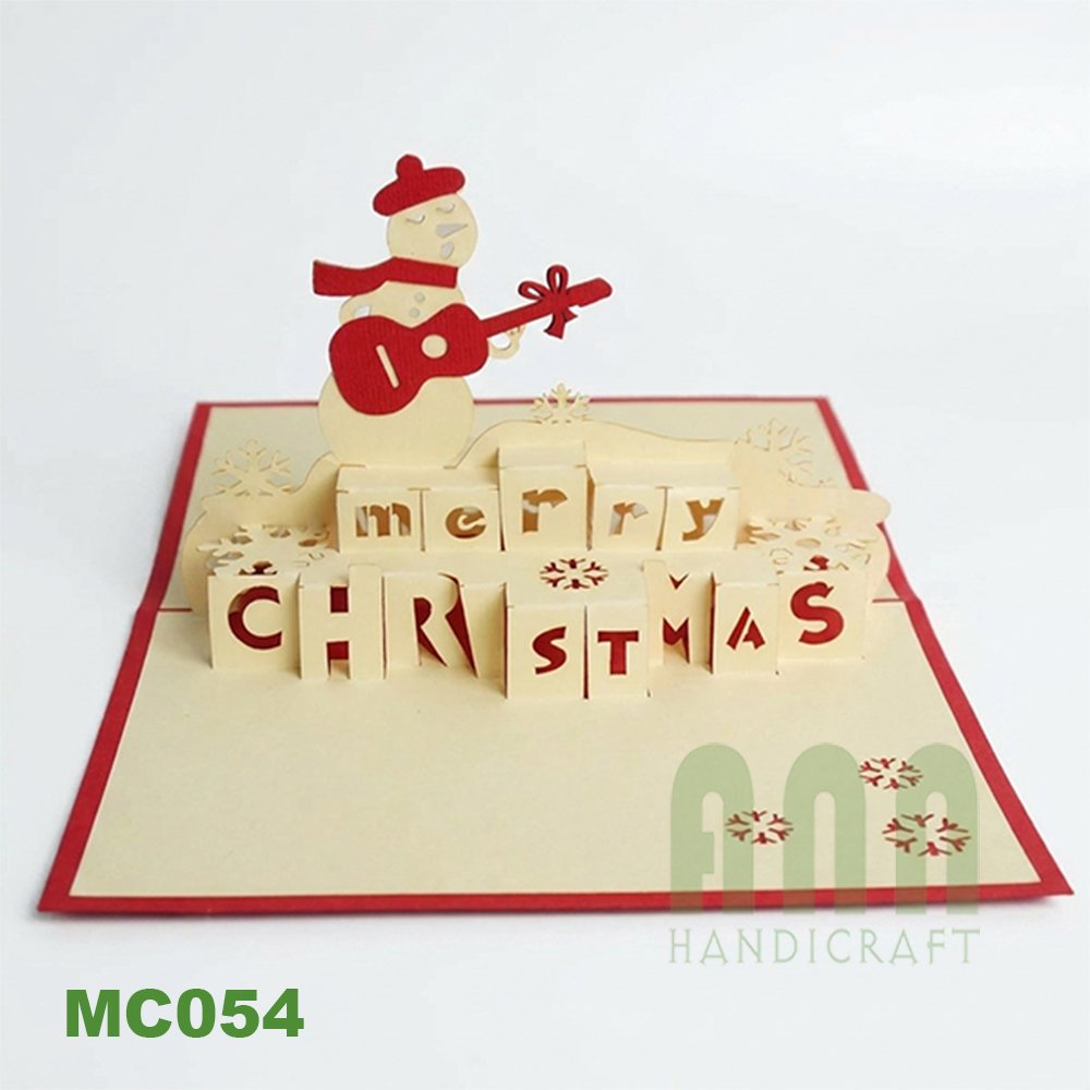 MC054 - Snowman guitar