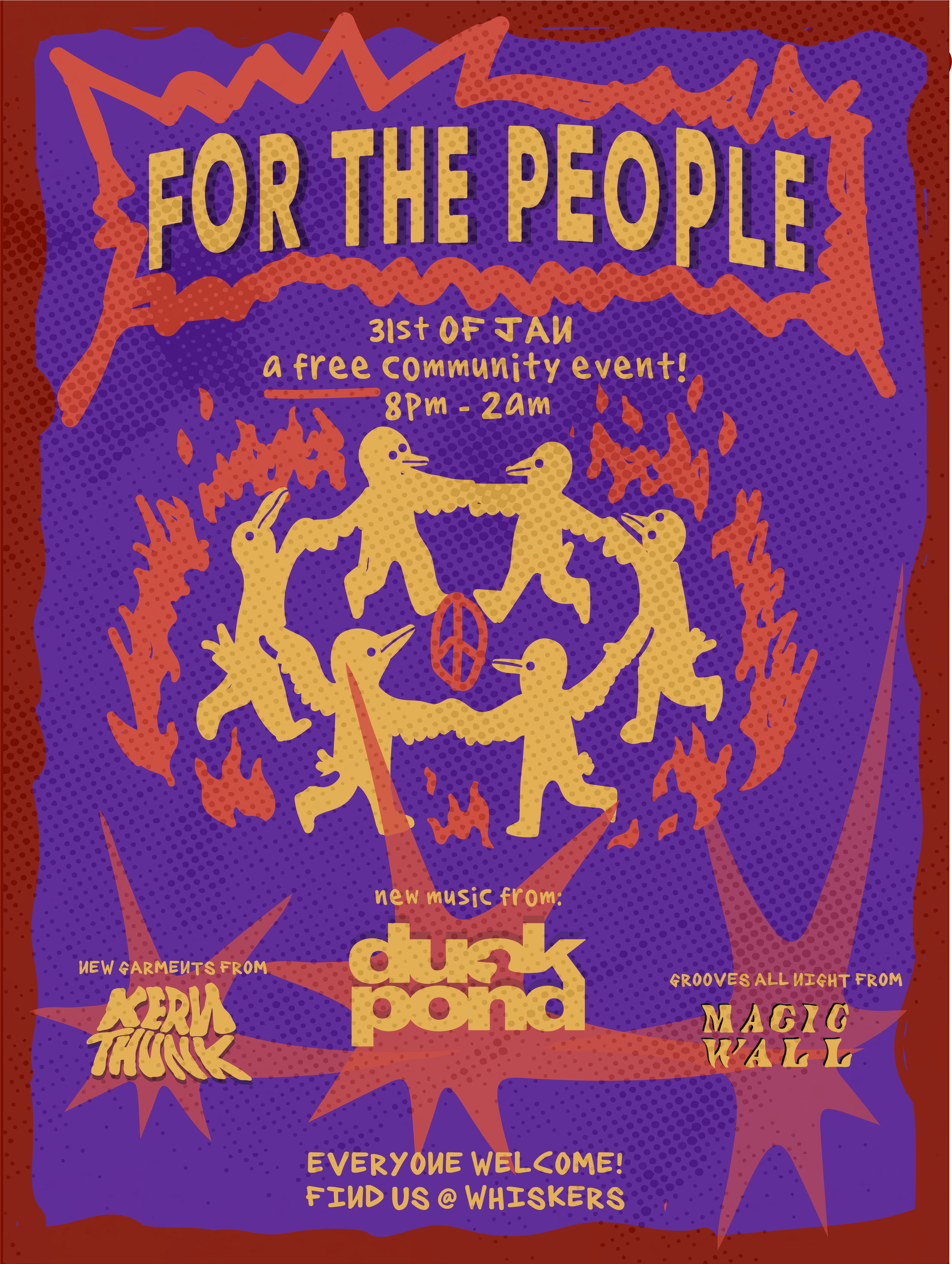 KERNTHUNK - FOR THE PEOPLE: DUCKPOND x MAGIC WALL RECORDS