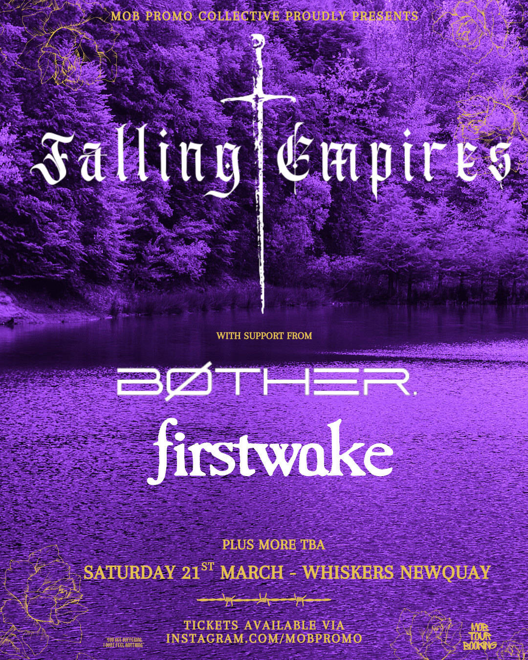 FALLING EMPIRES x BOTHER x FIRST WAKE
