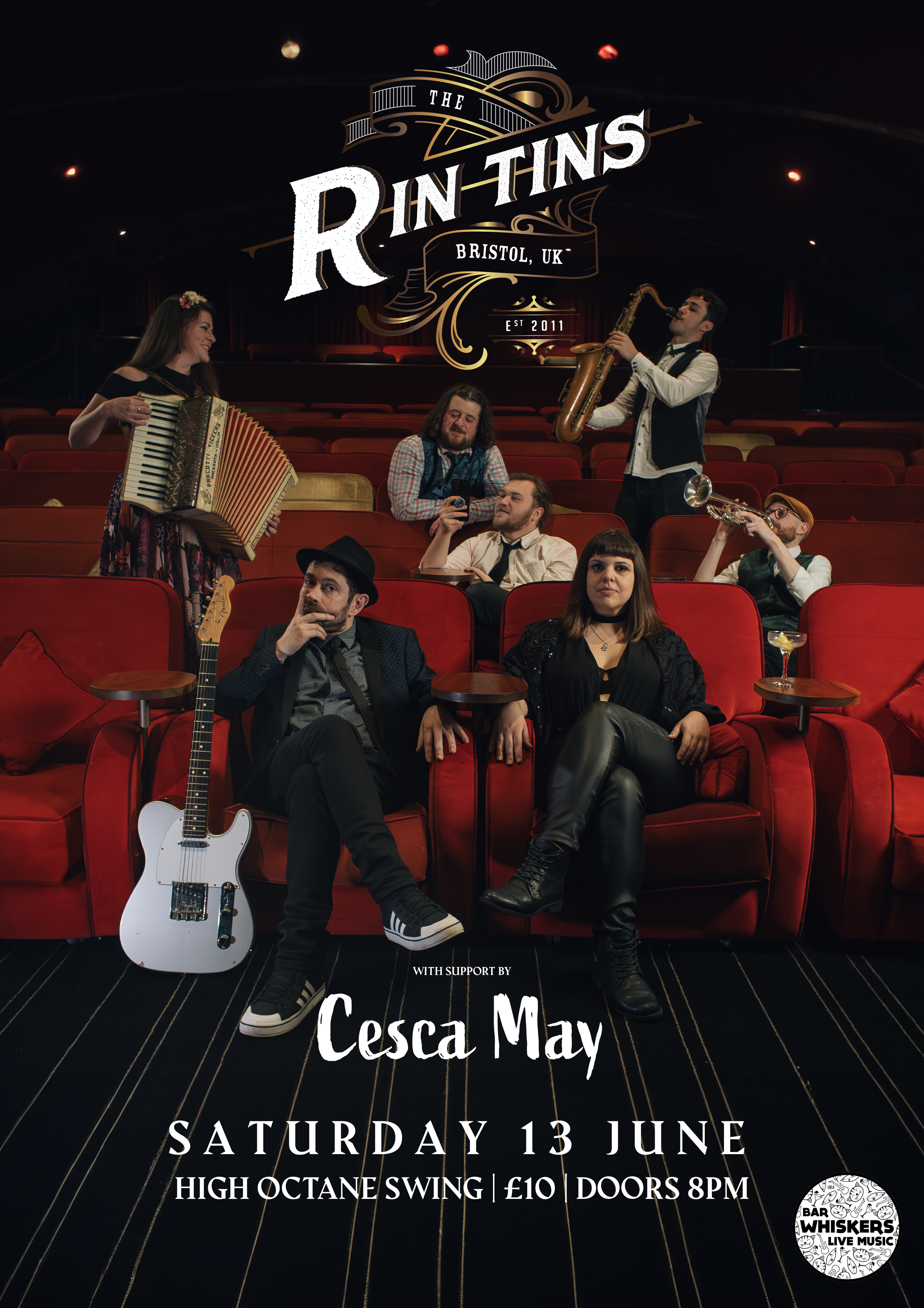 THE RIN TINS &amp; THE CESCA MAY BAND