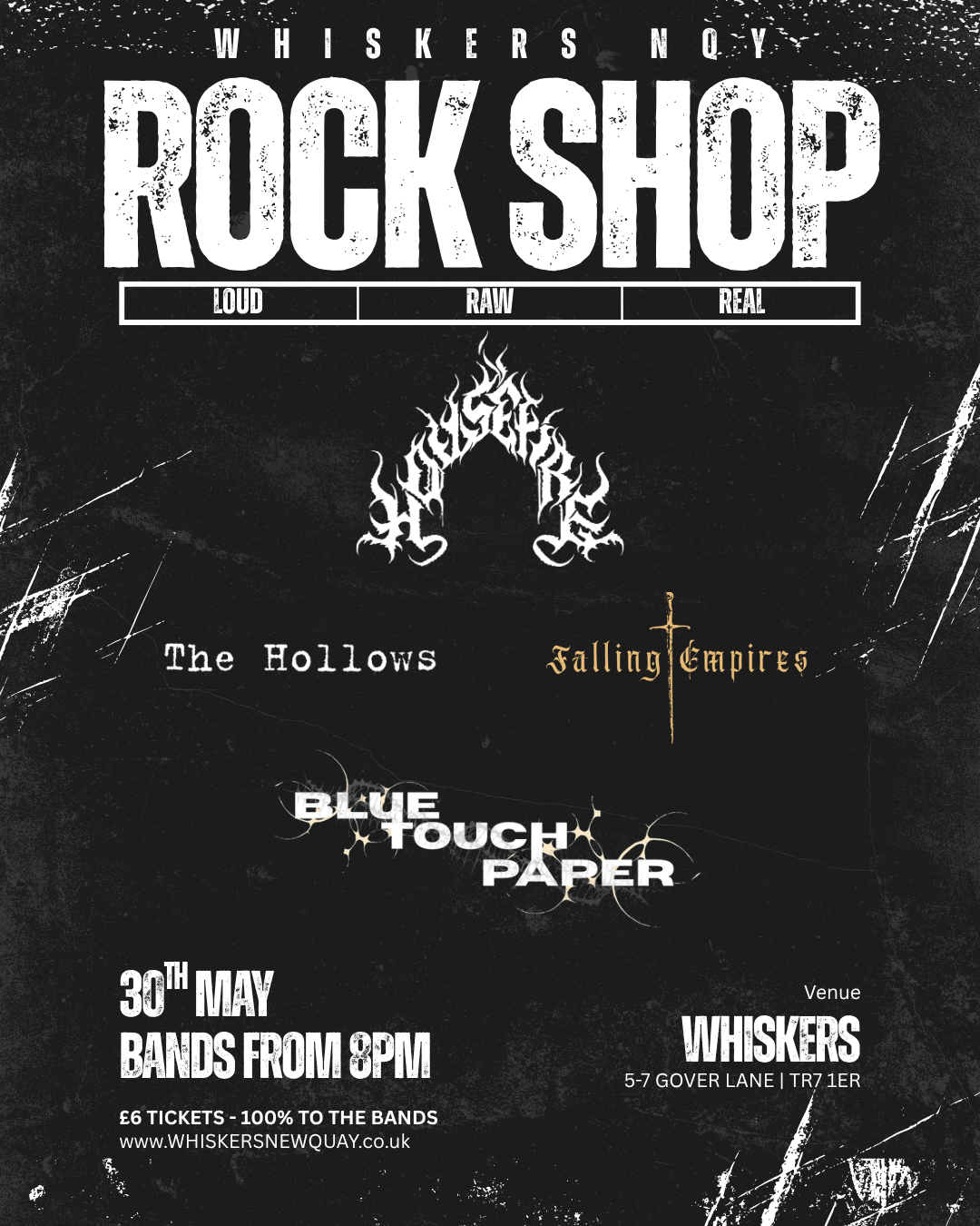 The Rock Shop - Hollows + Housefire + Falling Empires + Blue Touch Paper