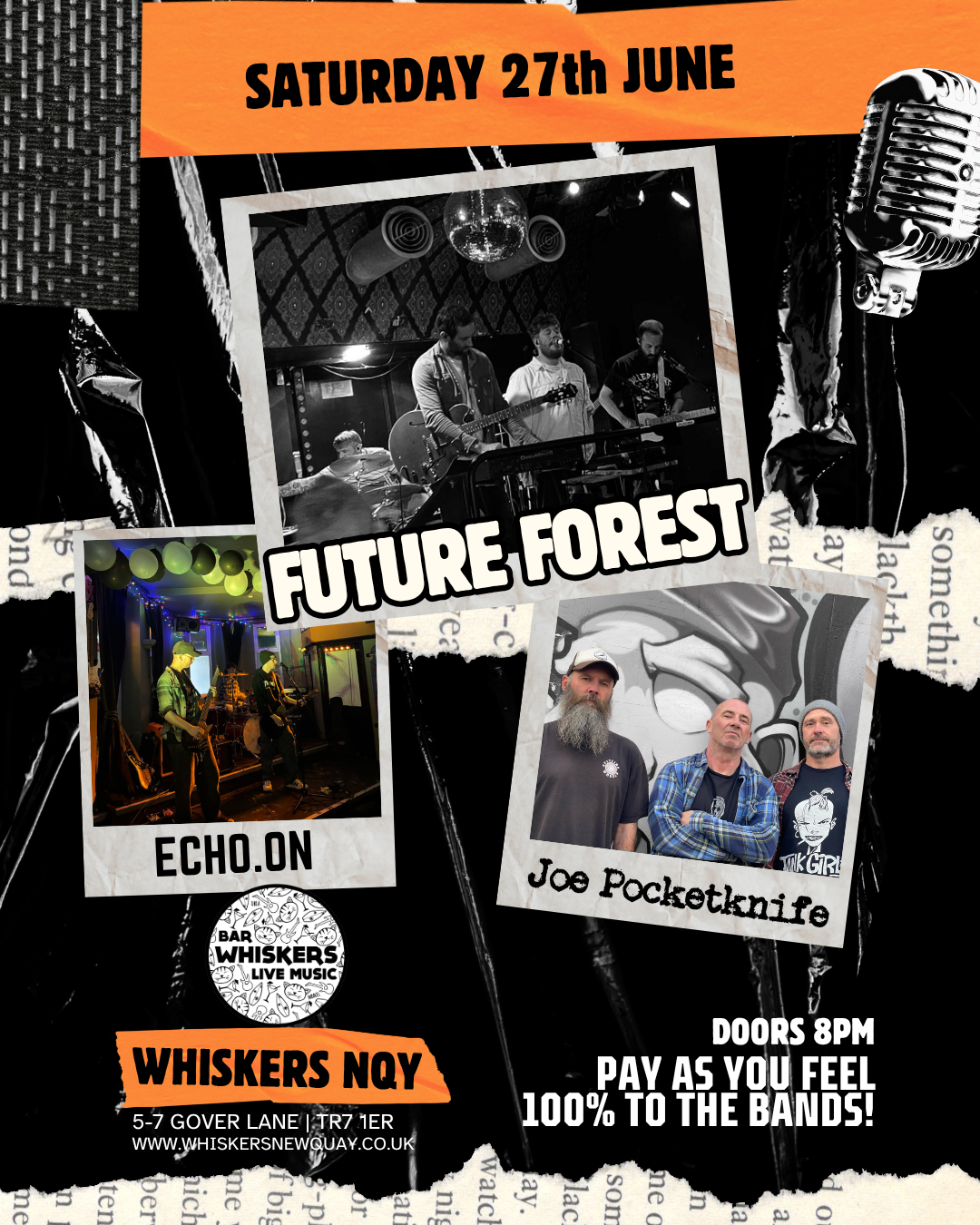 FUTURE FOREST, ECHO ON &amp; JOE POCKETKNIFE