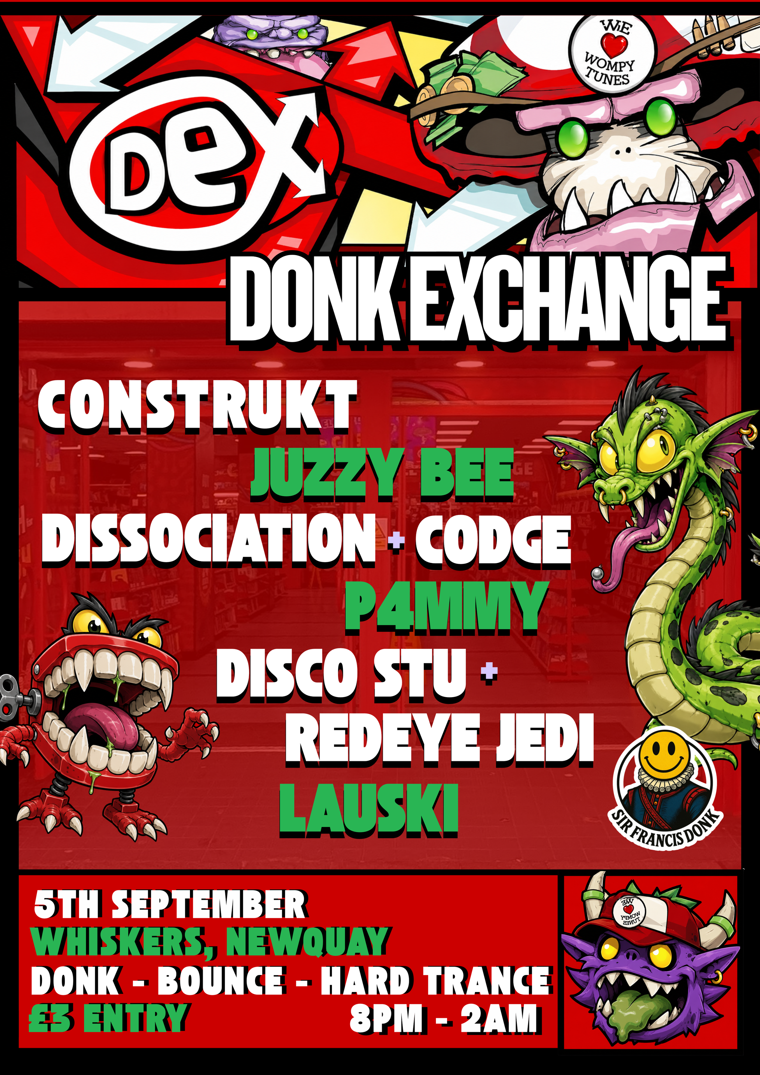 THE DONK EXCHANGE - Brought to you by: SIR FRANCIS DONK