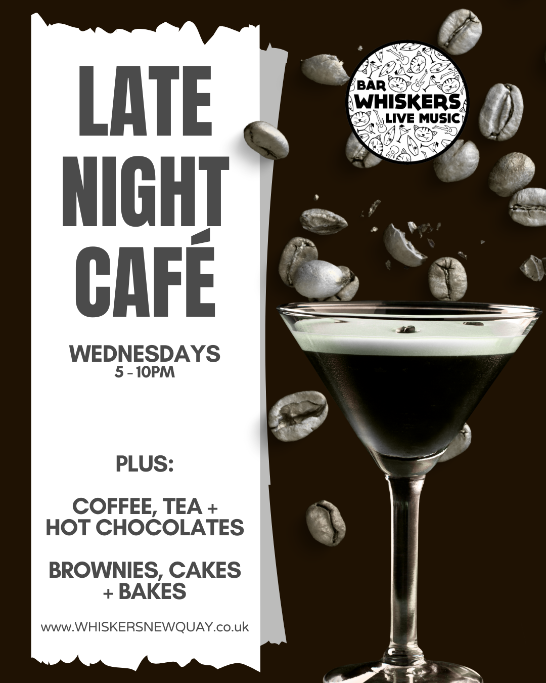 LATE NIGHT CAFE (Espresso Martini Happy Hour)