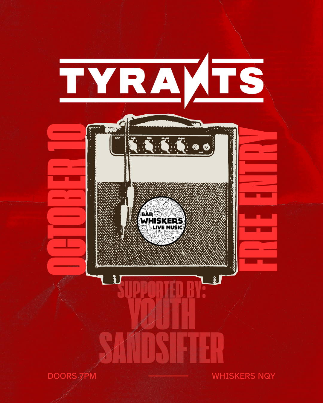 TYRANTS supported by YOUTH + SANDSIFTER