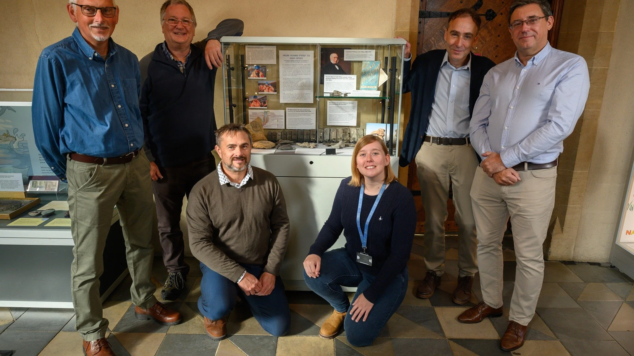 I was invited to the opening of a temporary exhibition at @morethanadodo Oxford University Museum of Natural History (created by curator @emily.swaby) of fossils found during the building of the HS2 line. Present were members of @hs2ltd, Giles Hemmin