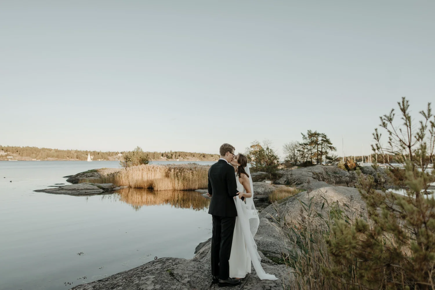 Archipelago wedding portraits