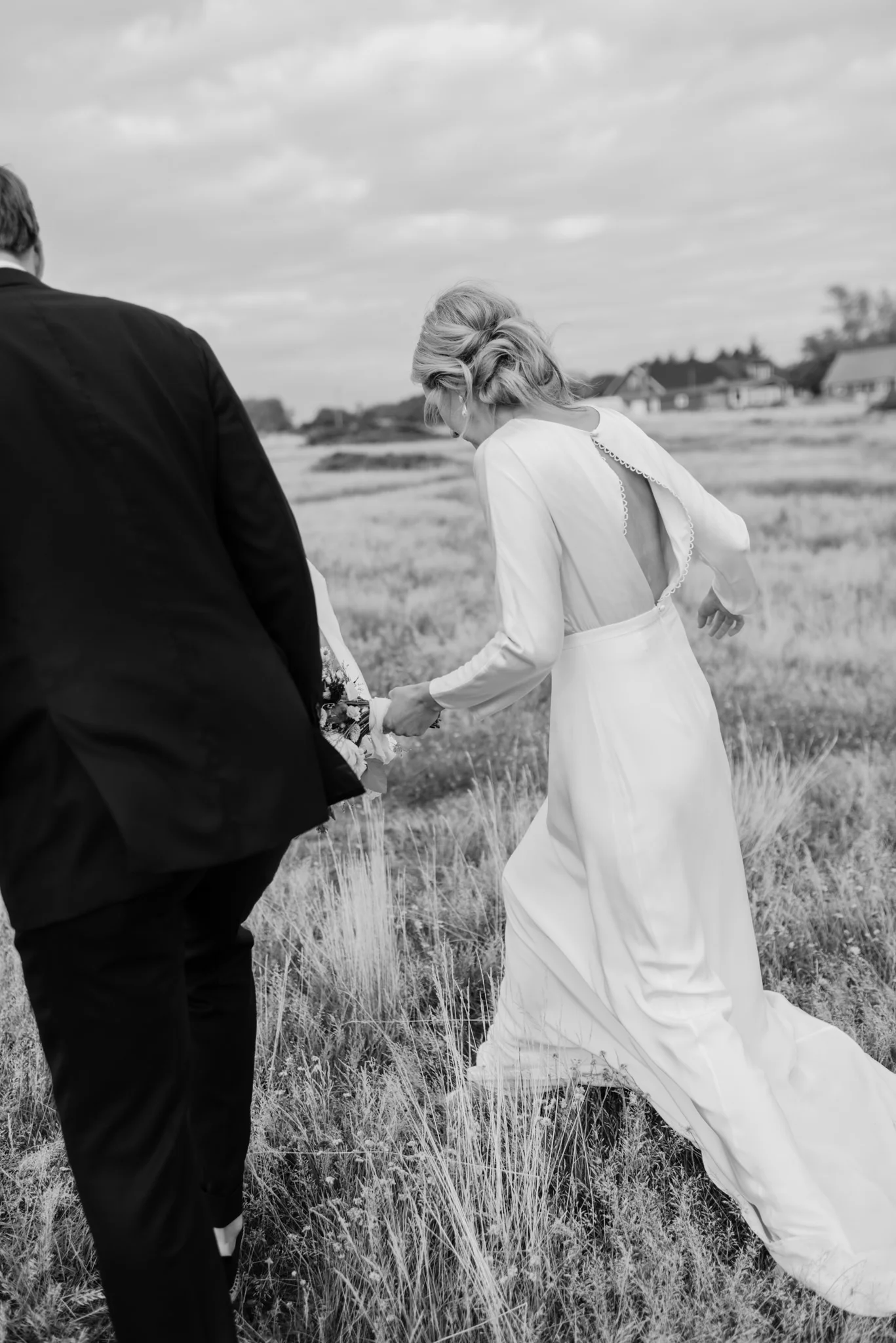 Bride in Viktoria Chan Bridal
