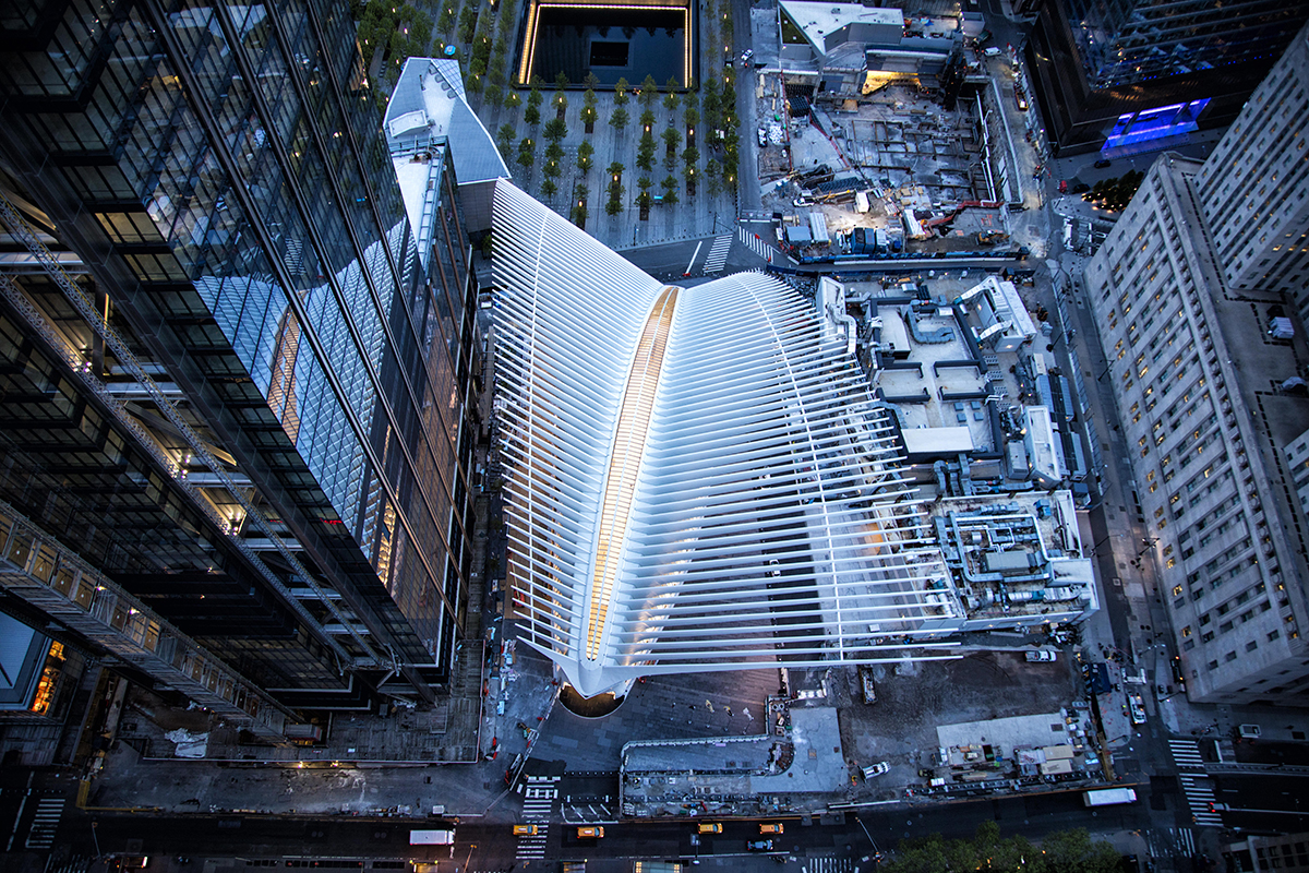 The World Trade Centre Oculus / Santiago Calatrava.
