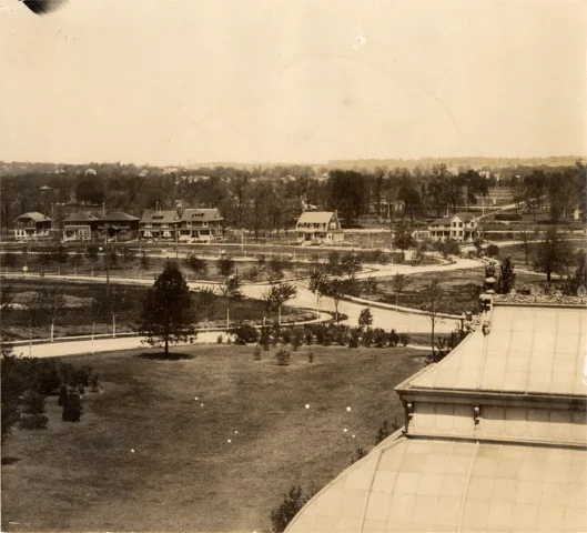 University Heights #1, looking north from the Woman's Magazine Building c. 1908