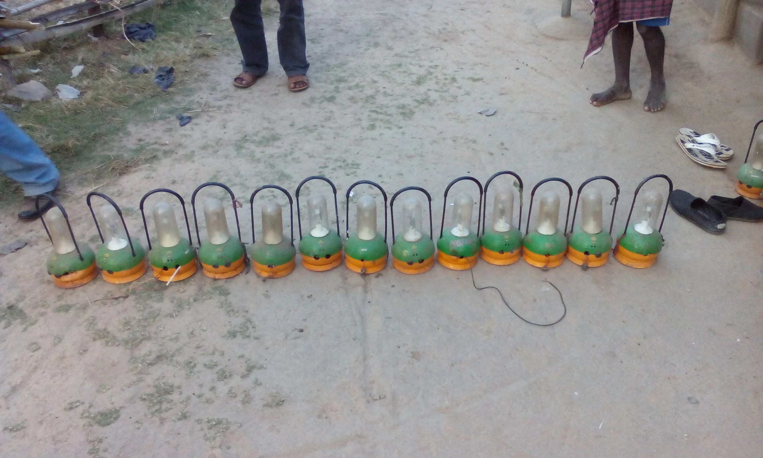 Unfortunately lanterns are not always in the best of condition.